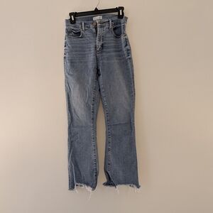 LOFT Straight Leg Blue Jeans